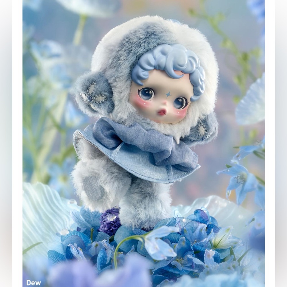 Pop Mart- Skullpanda L’Impressionnisme Plush Pendant Blind Box, DEW - Picture 9 of 12